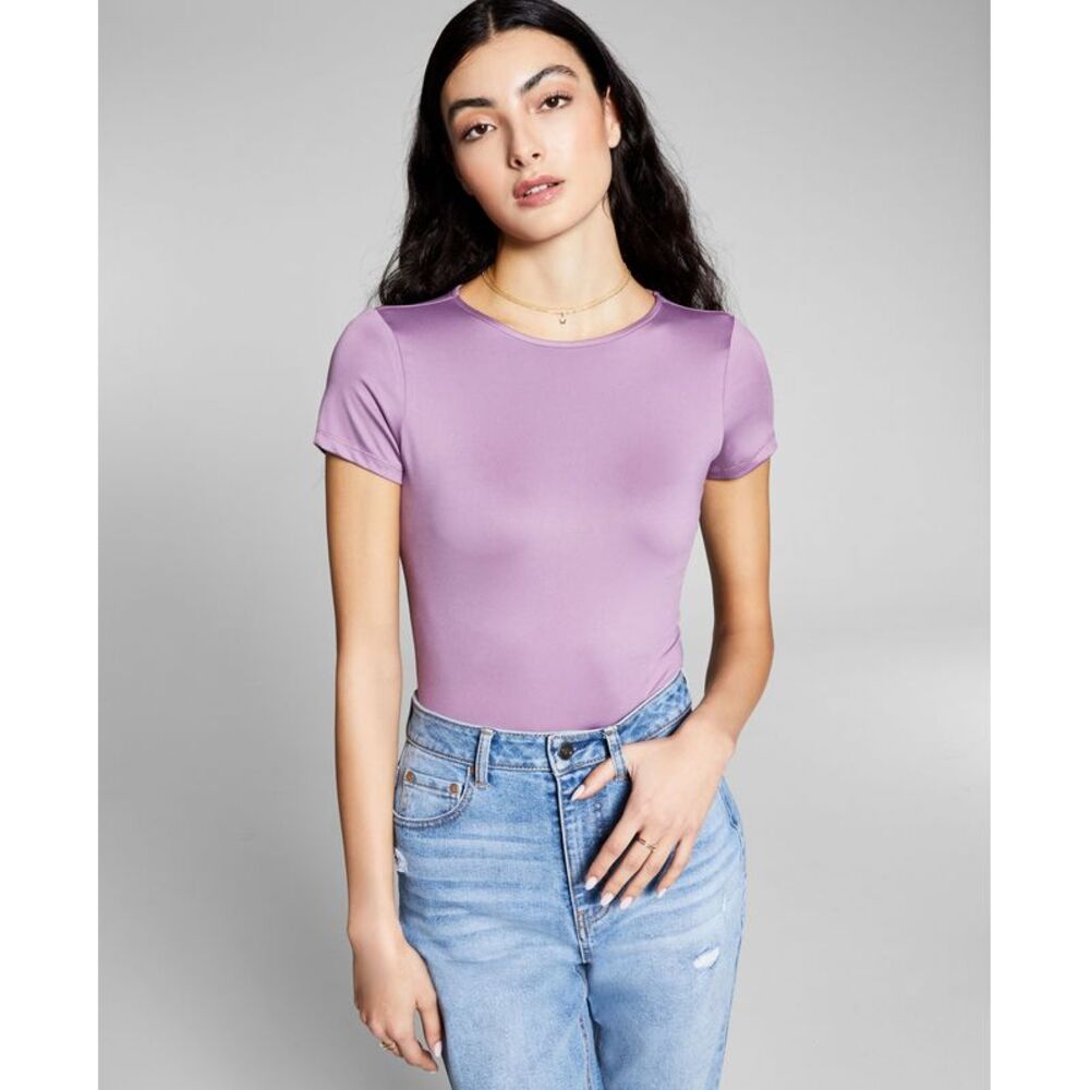 And Now This Now This Womens Crewneck Bodysuit